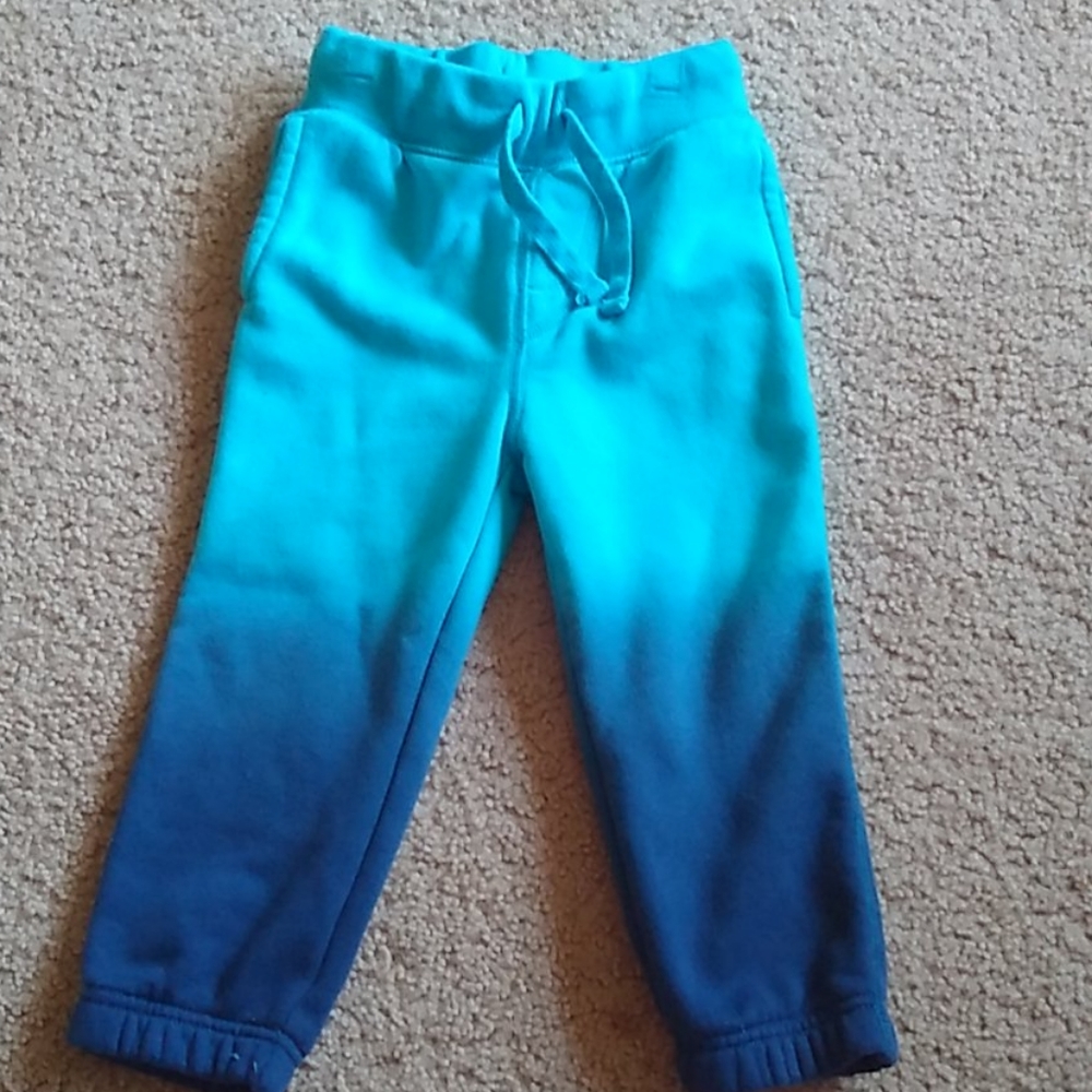 Blue Baby Gap ombre cotton pants - 2T